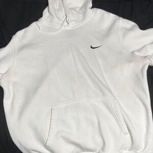 Nike Classic White Pullover Hoodie